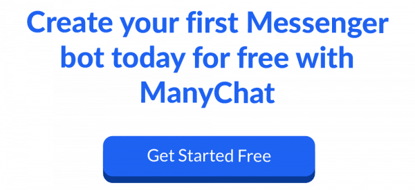 create your first messenger bot with ManyChat